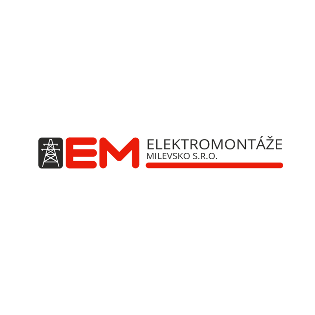 Kreativní návrh loga pro Elektromontáže Milevsko