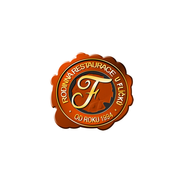 Kreativní návrh loga pro Restaurace U Flíčků