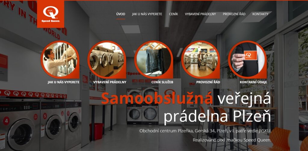 Návrh a tvorba e-shopu Speed Queen