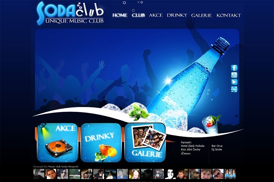 Návrh a tvorba e-shopu Soda Club